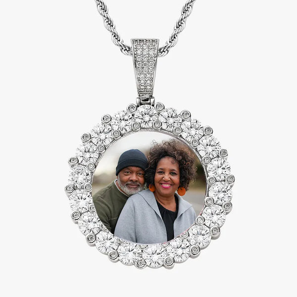 Personalization Memorial Picture Frames Necklace